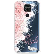 TopQ Xiaomi Redmi Note 9 silicone Blooming Deer 52401 - Phone Cover