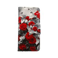 TopQ Realme 8 Red Rose Mix 62700 - Phone Case
