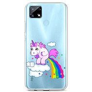 TopQ Realme 7i Silicone Rainbow Disaster 62507 - Phone Cover