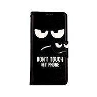 TopQ Xiaomi Redmi Note 10S booklet Don't Touch 63202 - Phone Case