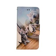 TopQ iPhone SE 2020 book Reflection of a tiger 62588 - Phone Case