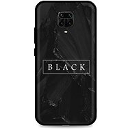 TopQ LUXURY Xiaomi Redmi Note 9 Pro solid Black 63436 - Phone Cover