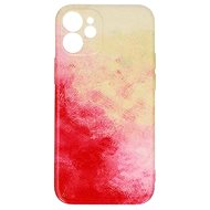TopQ Pop iPhone 12 silicone red 63545 - Phone Cover