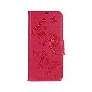 TopQ Xiaomi Redmi Note 10 book Butterfly pink 63471 - Phone Case