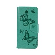 TopQ Xiaomi Redmi Note 10 book Butterfly green 63467 - Phone Case
