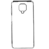 TopQ Frame Xiaomi Redmi Note 9 Pro silicone silver 52497 - Phone Cover