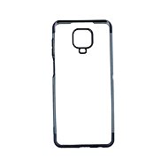 TopQ Frame Xiaomi Redmi Note 9 Pro silicone black 52495 - Phone Cover