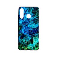 TopQ LUXURY Huawei P30 Lite solid Marble Navy 48372 - Phone Cover