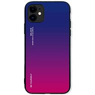 TopQ LUXURY iPhone 11 solid rainbow purple 45397 - Phone Cover
