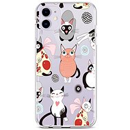 TopQ iPhone 11 silicone Cats 2 45002 - Phone Cover