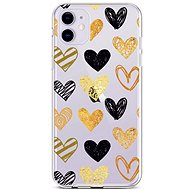 TopQ iPhone 11 Silicone Heart 44987 - Phone Cover