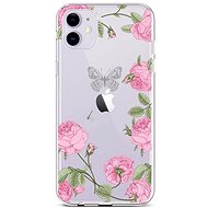 TopQ iPhone 11 silicone Peonies 44986 - Phone Cover