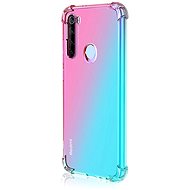 TopQ Xiaomi Redm Note 8T Silicone Shock Rainbow Mint Pink 46975 - Phone Cover
