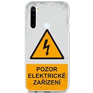 TopQ Xiaomi Redmi Note 8T silicone Attention electrical device 46524 - Phone Cover