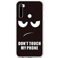 TopQ Xiaomi Redmi Note 8T silicone Don't Touch 46492 - Phone Cover