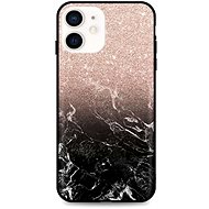 TopQ LUXURY iPhone 12 Solid Sparkling Marble 52810 - Phone Cover