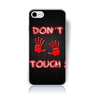 TopQ iPhone 8 solid Don't touch red 20875 - Phone Case
