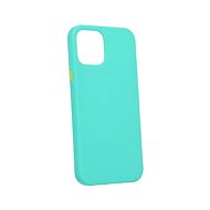 TopQ Solid iPhone 12 silicone mint 62968 - Phone Cover