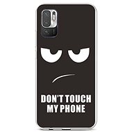 TopQ Xiaomi Redmi Note 10 5G silicone Don't Touch 63951 - Phone Cover