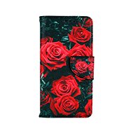 TopQ iPhone 11 Booklet Red Roses 63796 - Phone Case