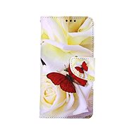TopQ iPhone 11 booklet Red butterfly 63793 - Phone Case