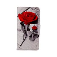 TopQ iPhone 11 booklet Red Rose 63791 - Phone Case
