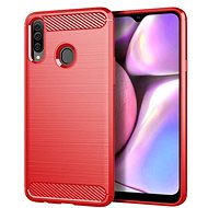 TopQ Samsung A20e silicone red 63905 - Phone Cover