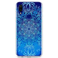 TopQ Xiaomi Redmi Note 7 silicone Blue Mandala 63885 - Phone Cover
