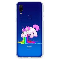 TopQ Xiaomi Redmi Note 7 silicone Rainbow Splash 63883 - Phone Cover