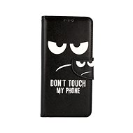 TopQ Xiaomi Redmi Note 10 Pro booklet Don´t Touch 58043 - Phone Case