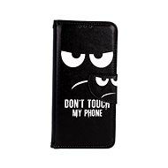 TopQ Samsung A20e booklet Don't touch 42906 - Phone Case