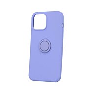 TopQ RING iPhone 13 Pro Max Silicone Purple 64146 - Phone Cover