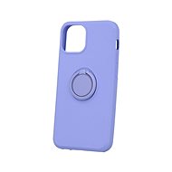TopQ RING iPhone 13 mini silicone purple 64139 - Phone Cover