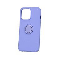 TopQ RING iPhone 13 Pro silicone purple 64137 - Phone Cover