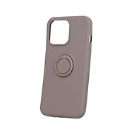 TopQ RING iPhone 13 Pro silicone beige 64136 - Phone Cover