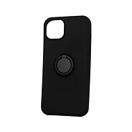 TopQ RING iPhone 13 silicone black 64131 - Phone Cover