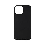 TopQ MATT iPhone 13 Pro Max silicone black 64125 - Phone Cover