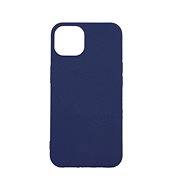 TopQ MATT iPhone 13 silicone blue 64121 - Phone Cover