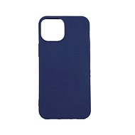 TopQ MATT iPhone 13 mini silicone blue 64092 - Phone Cover