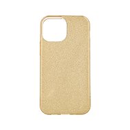 TopQ iPhone 13 mini glitter gold 64540 - Phone Cover