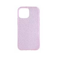 TopQ iPhone 13 mini glitter pink 64539 - Phone Cover