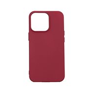 TopQ Basic iPhone 13 Pro silicone burgundy 64533 - Phone Cover