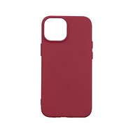 TopQ Basic iPhone 13 mini silicone burgundy 64530 - Phone Cover