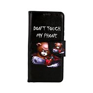 TopQ Xiaomi Redmi Note 10 5G booklet Don't Touch the Bear 64603 - Phone Case