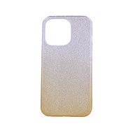 TopQ iPhone 13 Pro glitter silver-orange 64843 - Phone Cover