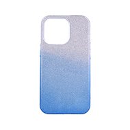 TopQ iPhone 13 Pro glitter silver-blue 64840 - Phone Cover