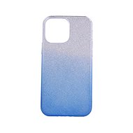 TopQ iPhone 13 Pro Max glitter silver-blue 64839 - Phone Cover