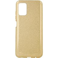 TopQ Samsung A03s glitter gold 63835 - Phone Cover