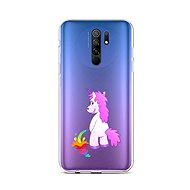 TopQ Xiaomi Redmi 9 silicone Red Unicorn 50976 - Phone Cover