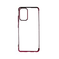 TopQ Frame Samsung A32 silicone burgundy 62284 - Phone Cover